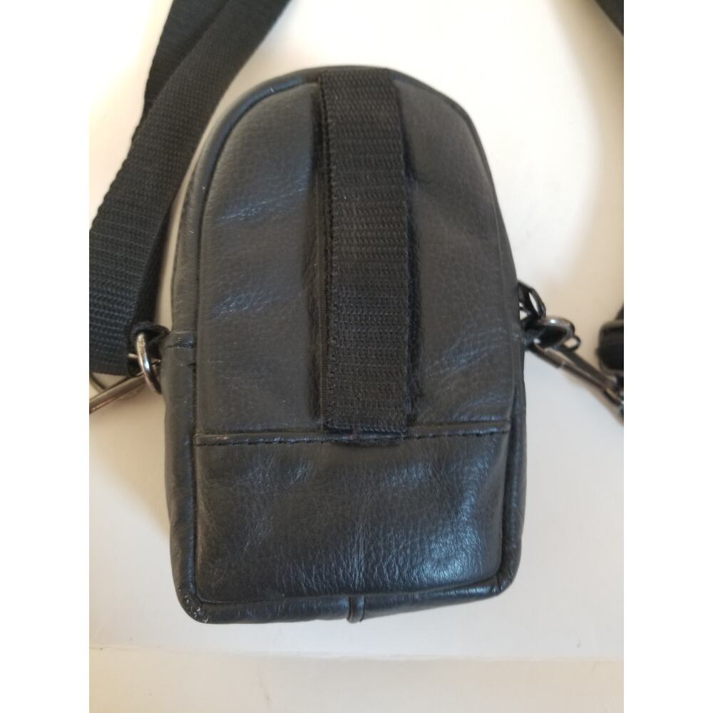 Coast Black Camera Bag Case Crossbody Strap Small Nylon - Picture 3 of 6